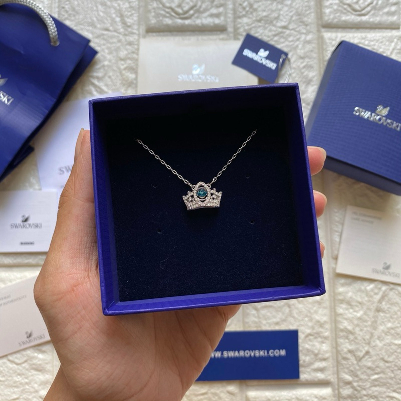 SWAROVSKI NECKLACE CROWN // KALUNG SWAROVSKI MAHKOTA BRAND NEW FULLSET
