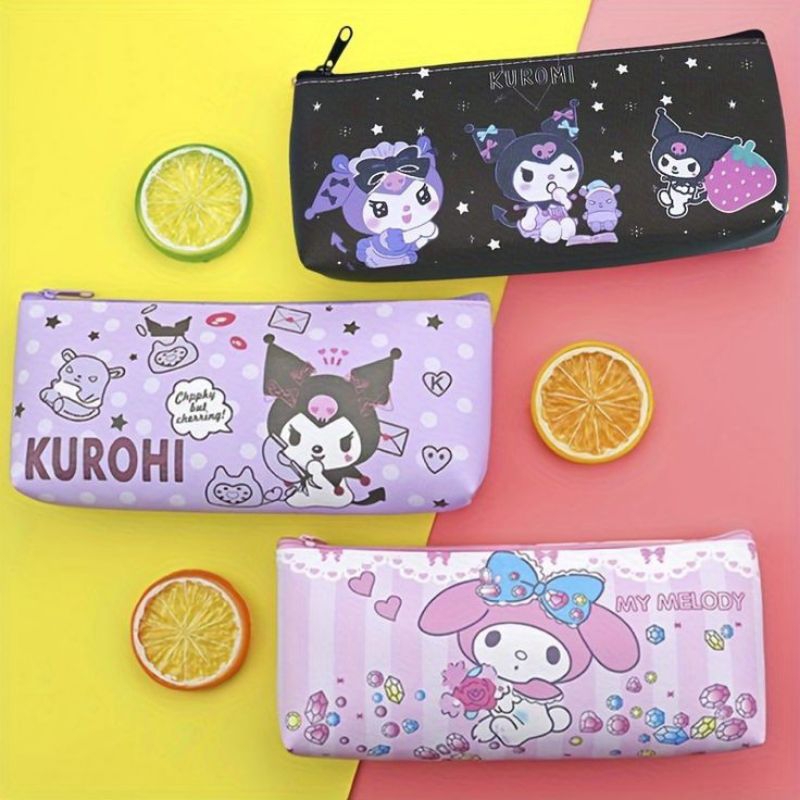

Kotak Pensil Sanrio Tempat Pensil Kuromi Cinnamoroll Melody