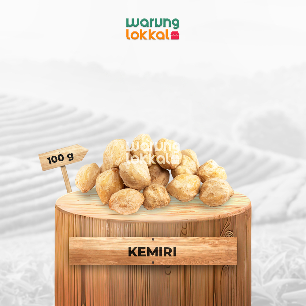

Kemiri 100g - Warung Lokkal