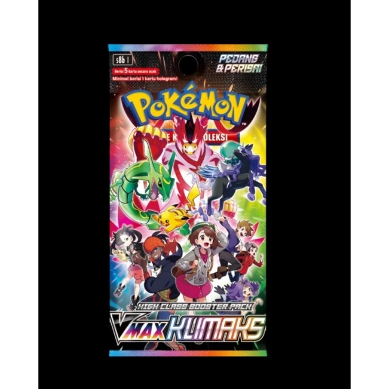 Vmax Klimaks Booster Pack Pokemon TCG Indonesia