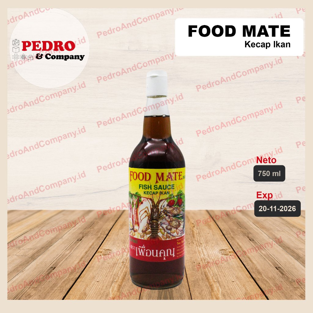 

Food mate FISH sauce kecap ikan thailand 750 ml