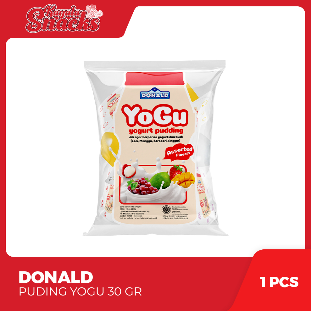 

DONALD Puding Yogu 30 gr