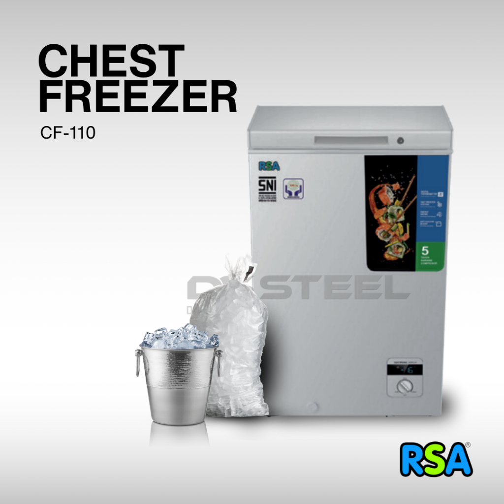 RSA Chest Freezer 100 Liter CF-110/Freezer Box 100Liter CF 110 RSA
