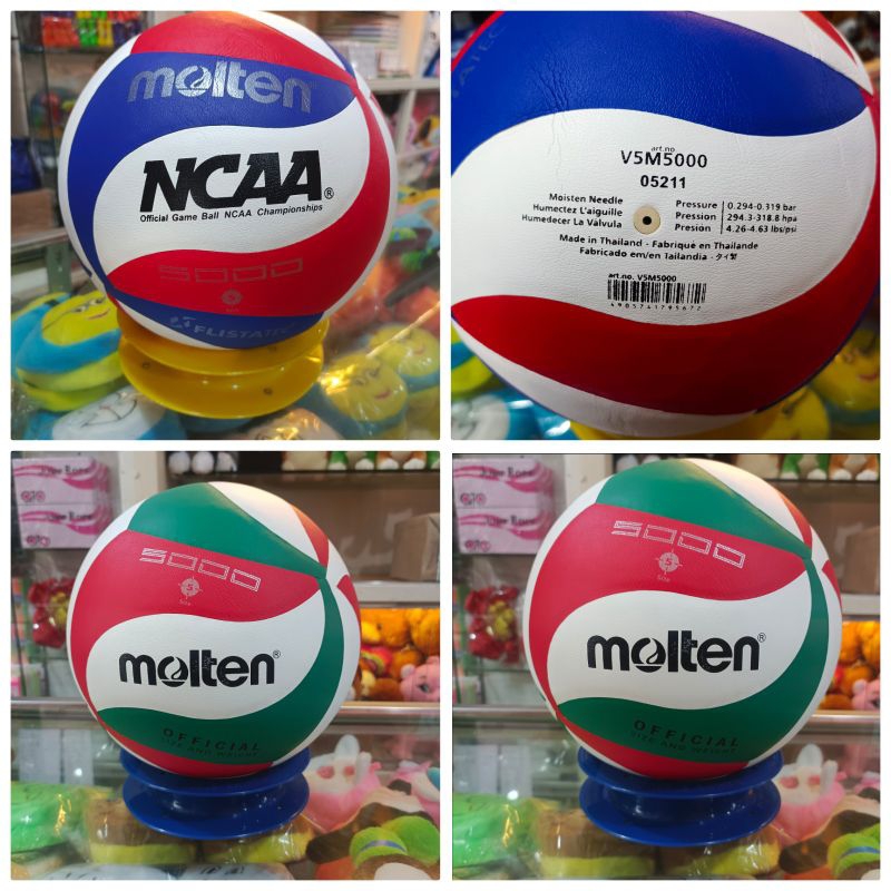 Bola Voli Molten V5M 5000 free jaring dan jarum bola molten voli ball volley ball molten 5000