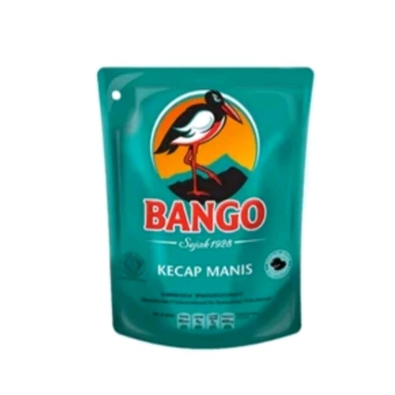 

BANGO Kecap Manis Refill 200ml Kemasan Pouch Kedelai Hitam Halal Lembut