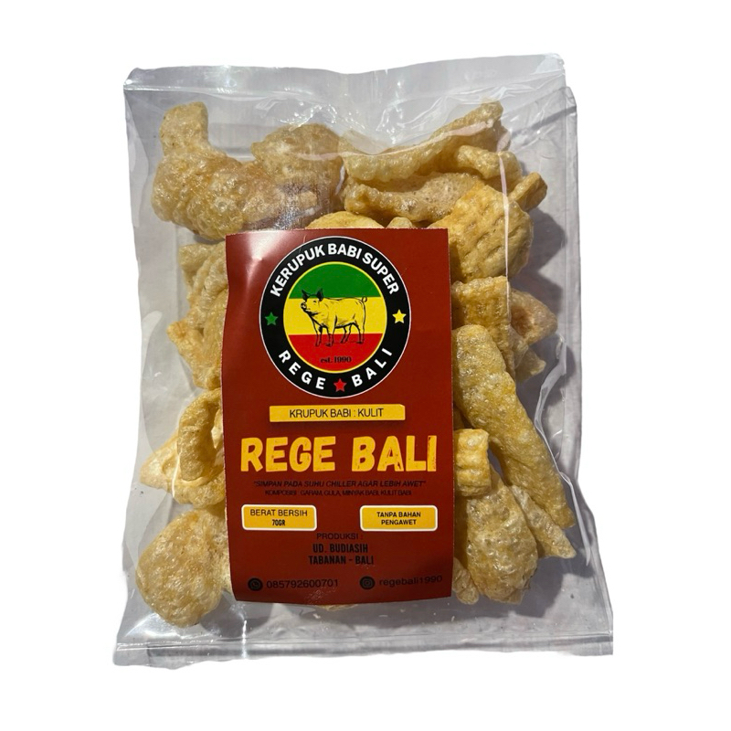 

Krupuk Babi Kulit Babi Kualitas Premium 70gr Tanpa Bahan Pengawet