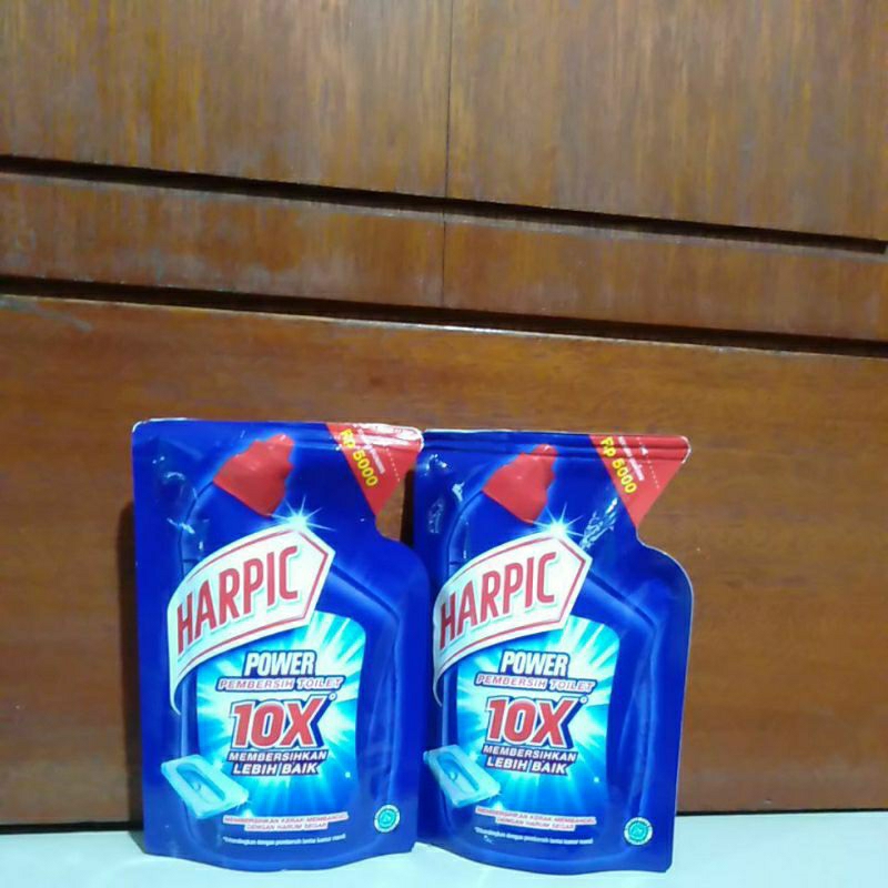 Harpic power pembersih toilet 10x membersihkan lebih baik (Refil 90ml)