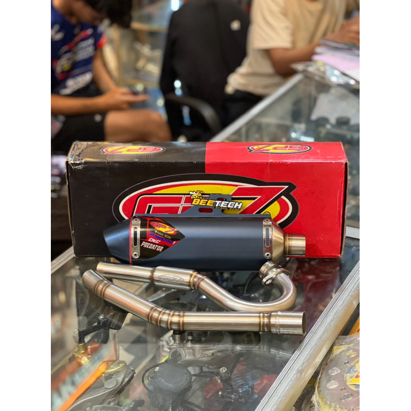 KNALPOT GP7 CNC PREDATOR KLX,CRF ORIGINAL GP7