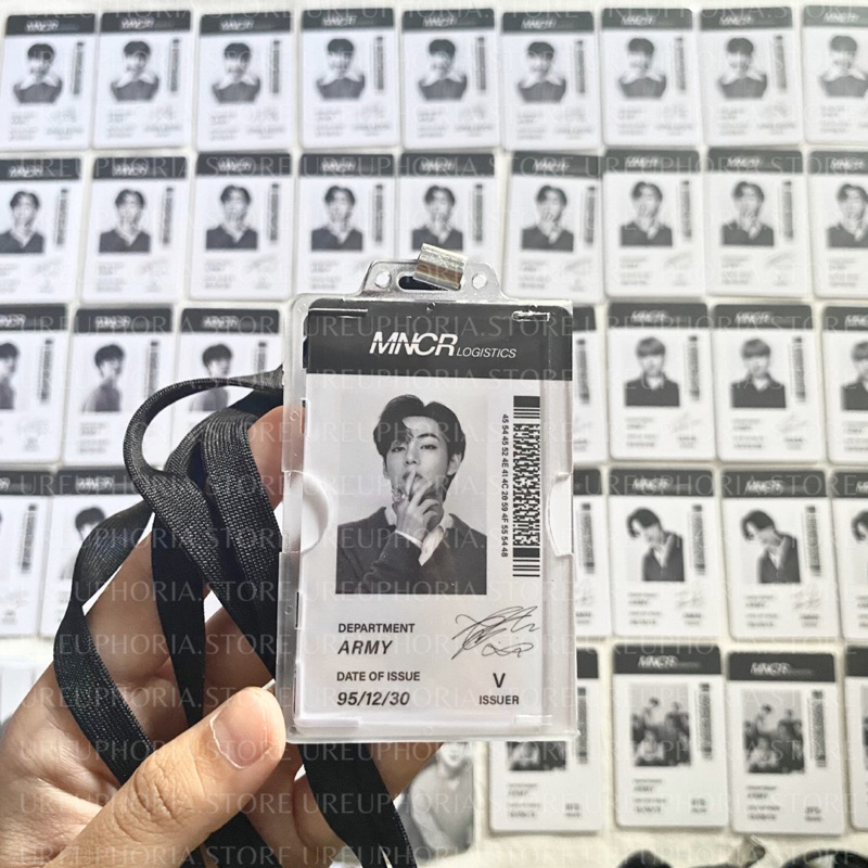 (READY) PVC + CASE + LANYARD SELLKOR MONOCHROME BTS 2024 MADE BY SELKOR