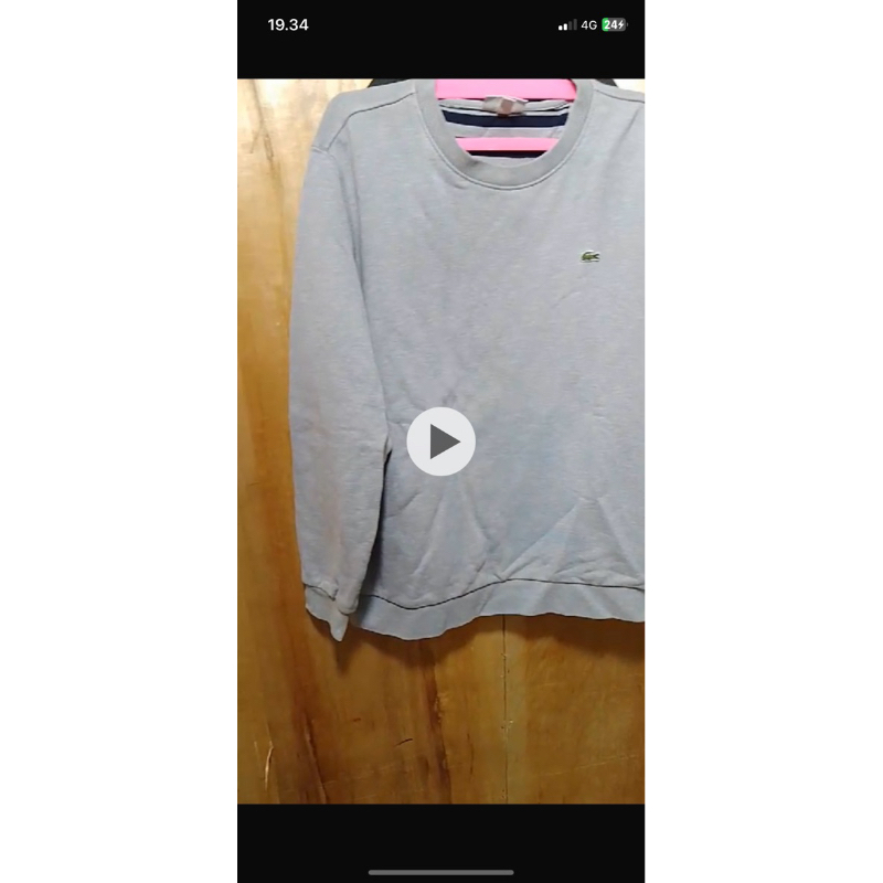 Crewneck Lacoste Second original