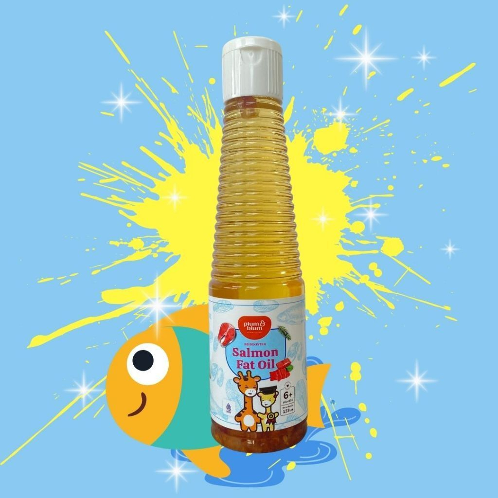 

Plum & blum Salmon Fat Oil Minyak MPASI BB Booster