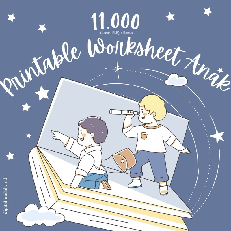 11.000+ Printable Worksheet Anak untuk Usia 3-5 Tahun