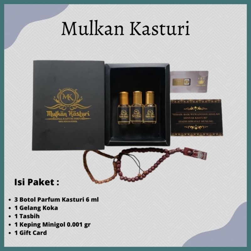 Mulkam Kasturi Parfum Kasturi Original