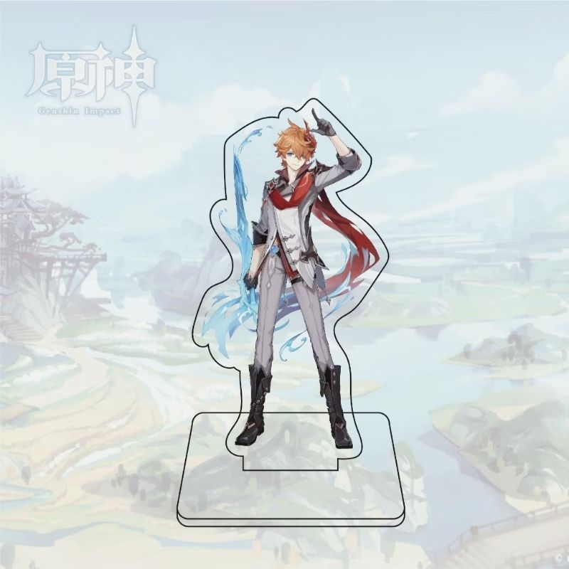 Standee Genshin Impact Mini Akrilik Klee Nahida Hu Tao Xiao Tartaglia Heizou Childe Zhongli Ayato Al