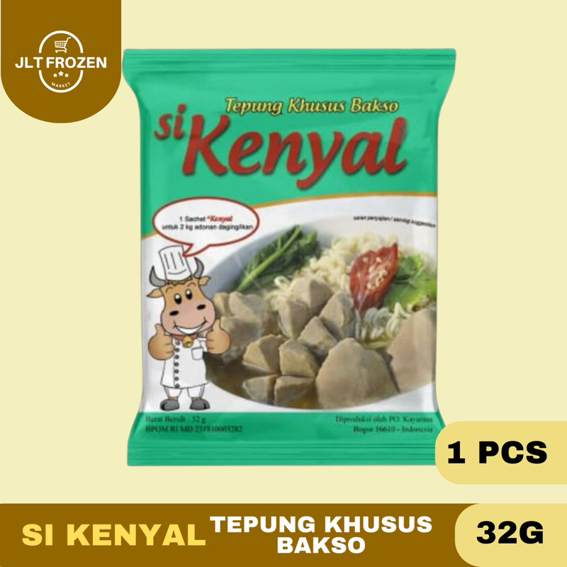 

Si Kenyal Tepung Khusus Bakso / Tepung Untuk Baso agar Kenyal dan Halus - 1 PCS / 32g