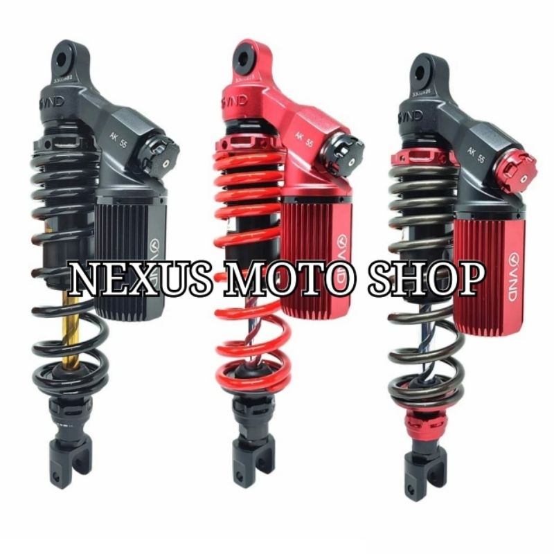 shockbreaker tabung vnd ak 55 b1 vario160 abs shockbreaker belakang vnd ak55 B1  340MM vario160 cbs 