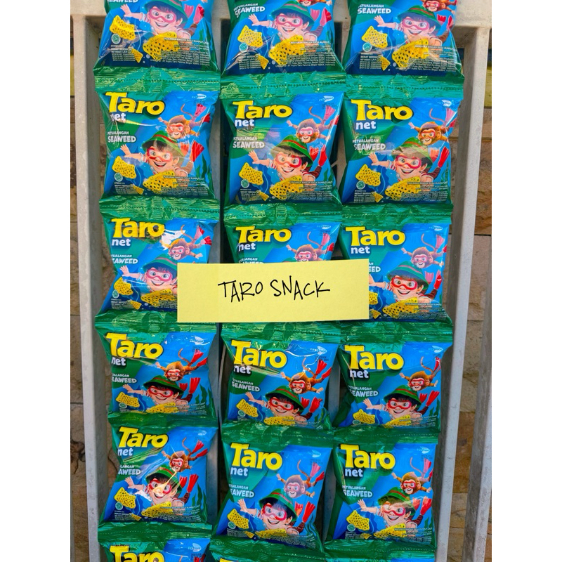 

TARO Net Snack Seaweed 1000 isi 10pcs ( Renteng )