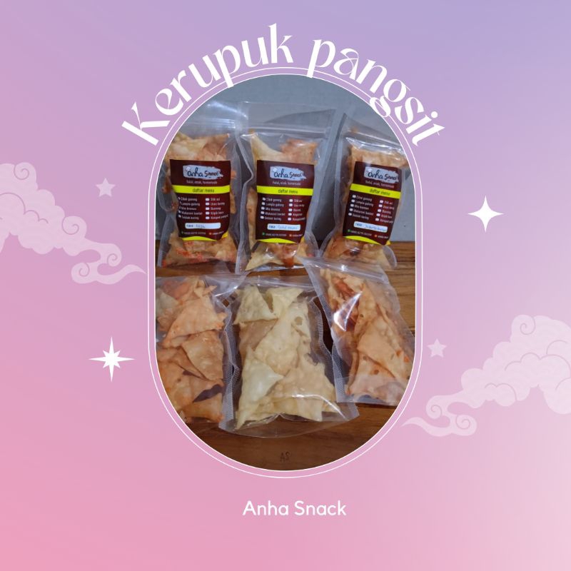 

[5] ANHA SNACK/ KERUPUK PANGSIT / KRIPIK PANGSIT / KERIPIK PANGSIT