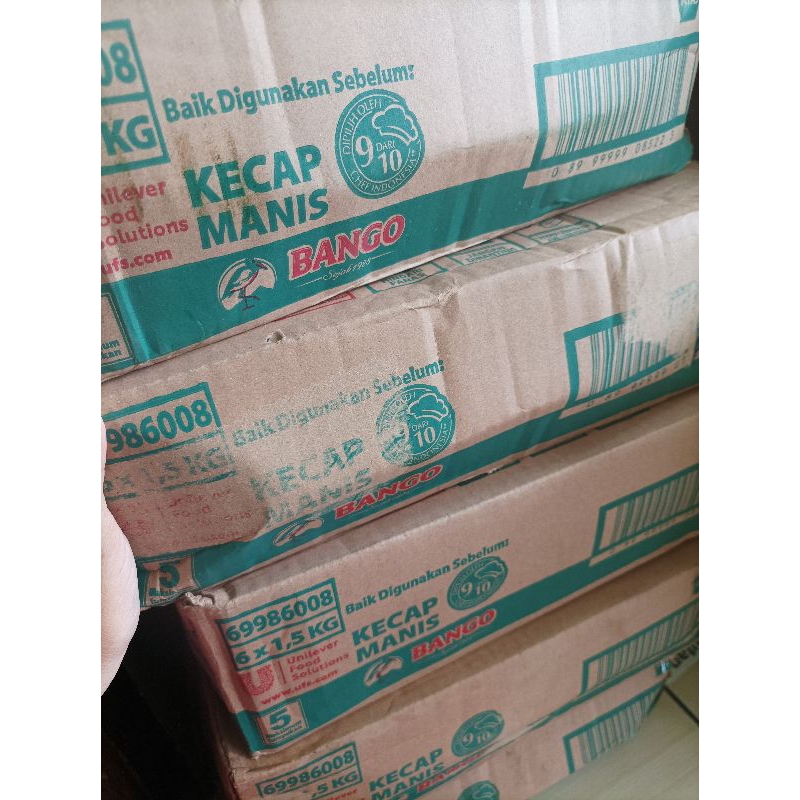 

Kecap bango 1,525kg isi 6pcs