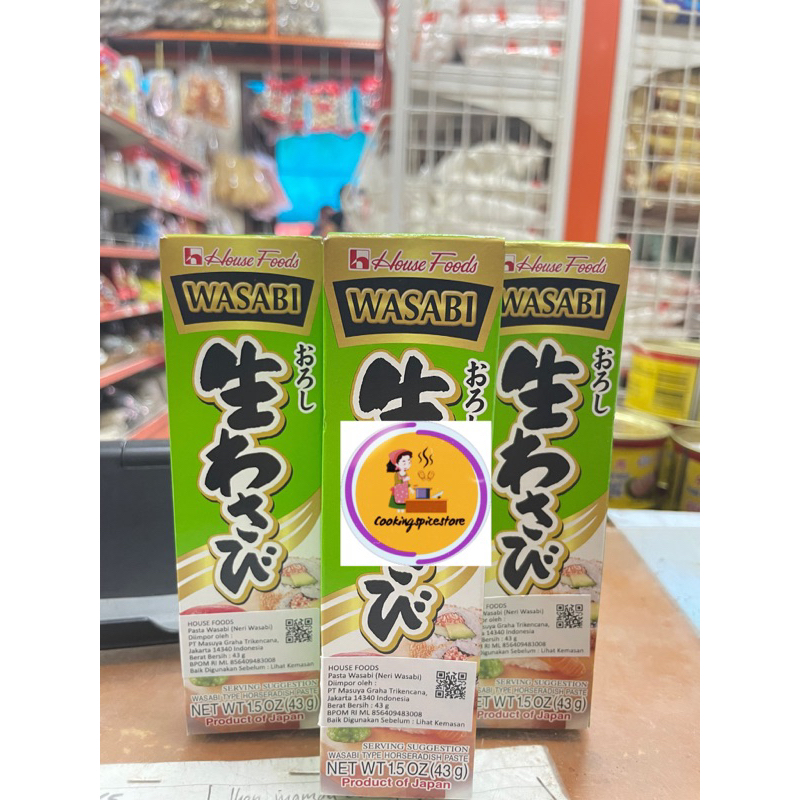 

Wasabi House Foods 43g - Neri Wasabi Pasta Tube Sushi Sashimi Japan