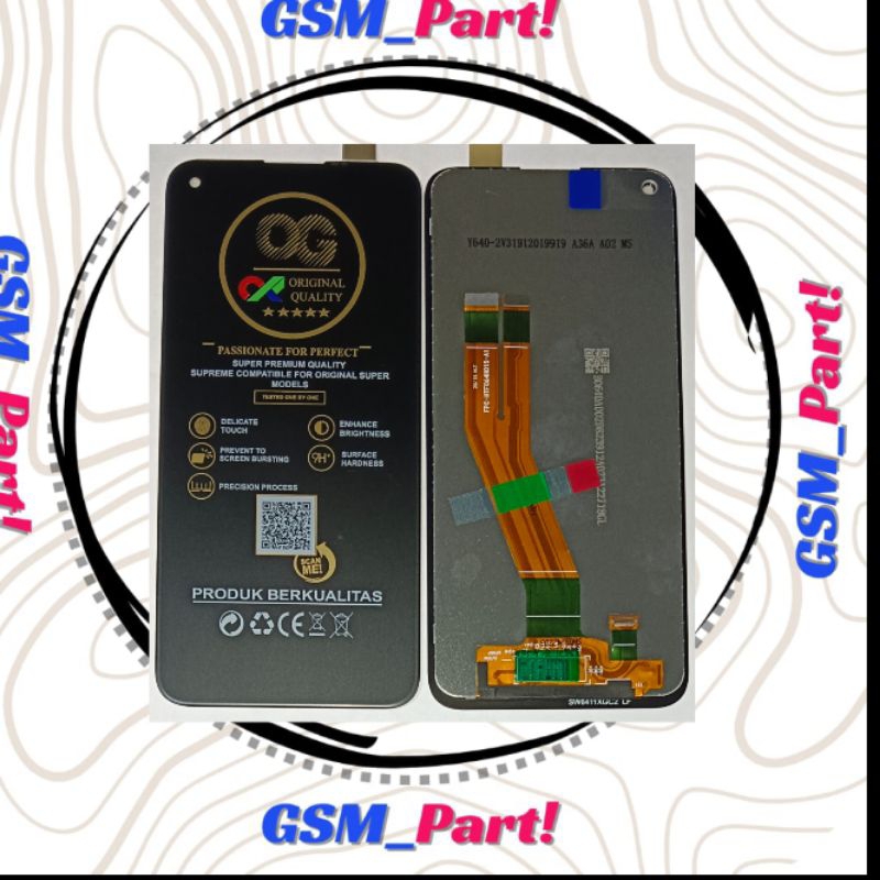 LCD FULL SET SAMSUNG A11 / A115 / M11 / M115 BLACK OG SUPER