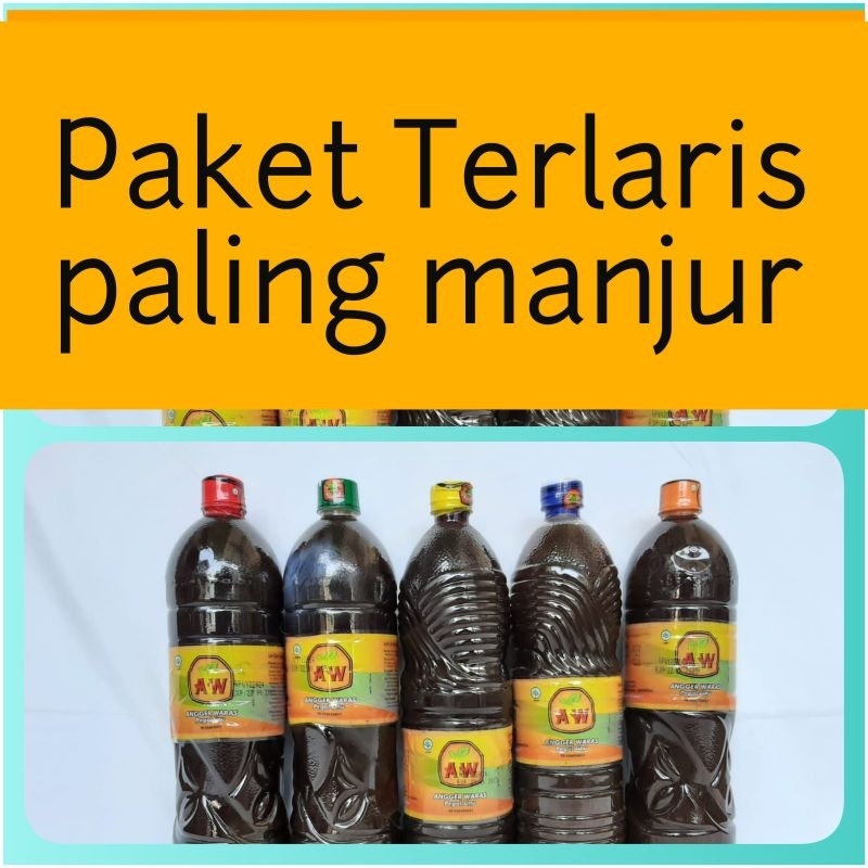 

ANGGER WARAS JAMU HERBAL TUTUP KOMPLIT 1.5L/1500ML EXP 22-08-2025