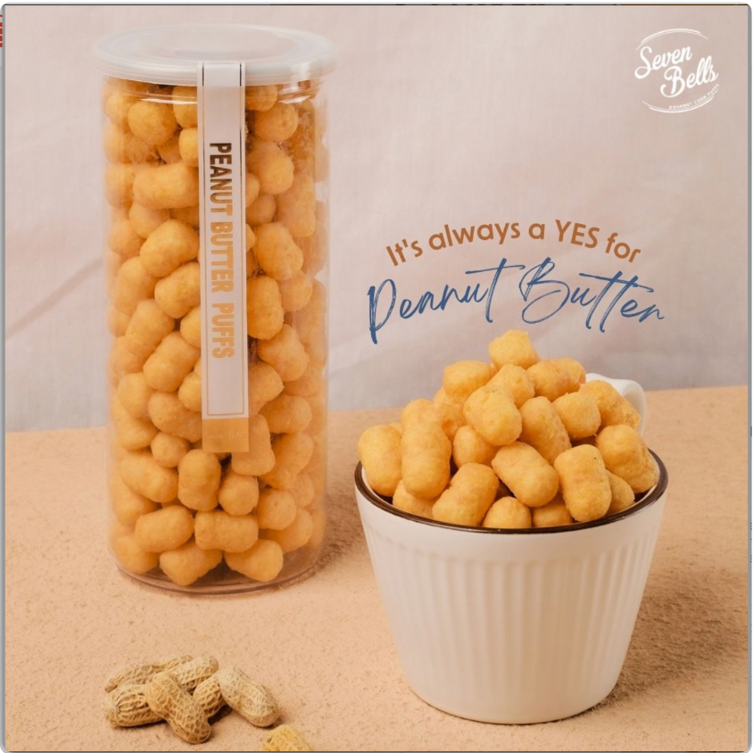 

Peanut Butter Corn Puffs Snacks Gourmet Corn Puffs Seven Bells