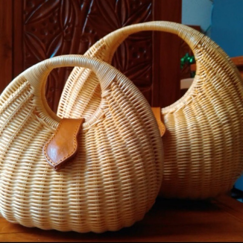 Tas Rotan Telor premium