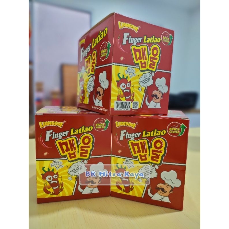 

Latiao Finger & Skin kemasan BOX