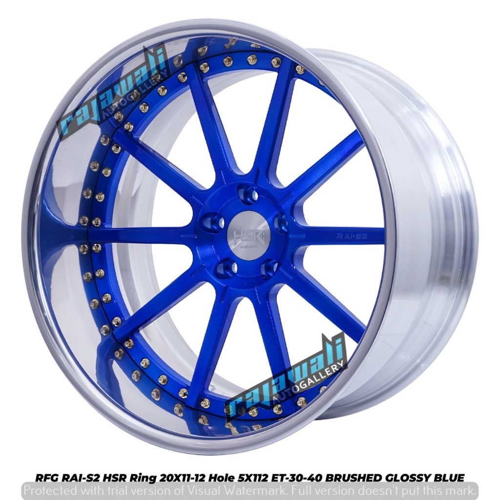 VELG MOBIL CELONG HSR RFG RAI-S2 2PC RING 20 COCOK AUDY MERCY MERCEDES SLS