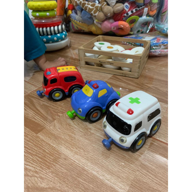 mainan ELC Mobilan Emergency Centre Toy Whizz world city Vehicle magnetic - mobilan magnet elc pl