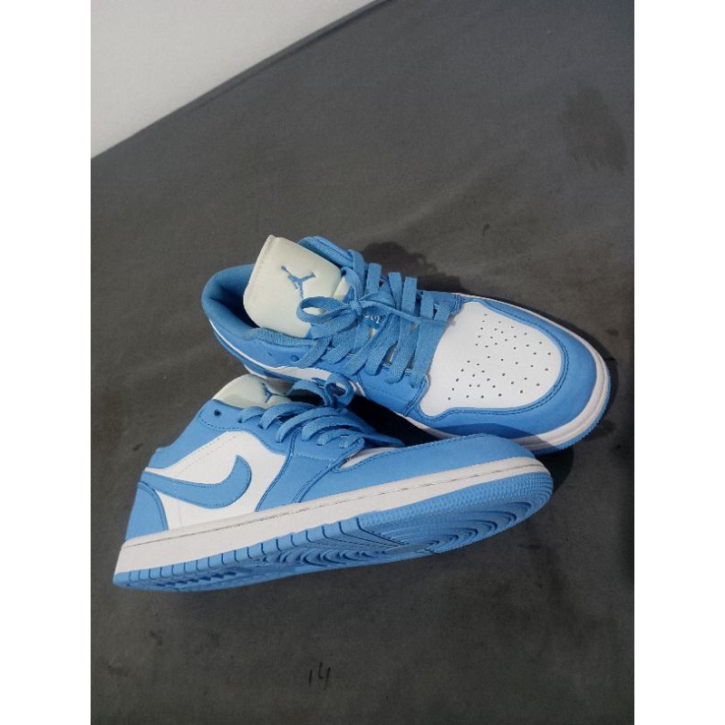 aj1 low university blue size 45