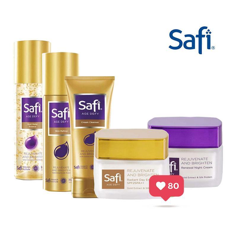 (Paling Murah) Safi Age Defy Paket regime kecil - Cream Cleanser Unt Kulit Normal Berminyak