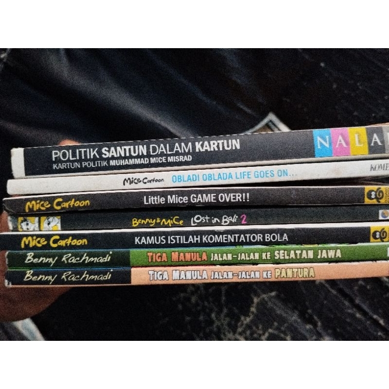 Paket 7 Komik Cerita bergambar Benny rachmadi - kartun benny & mice cartoon