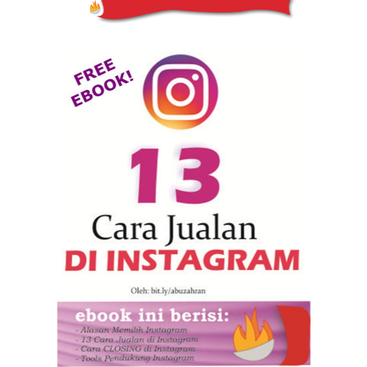

(ID2848) 13 Cara Jitu Jualan Di Instagramm