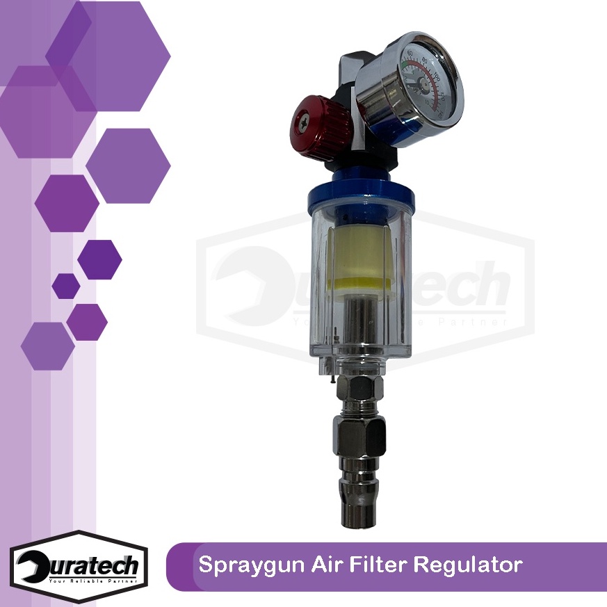 Super Oke Spray gun air regulator filter coupler  Saringan udara air spray gun penyerap air  Air fil