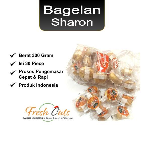 

Bagelen Sharon Isi 30Pcs / Roti Kering / Original / Roti Bagelan Bandung