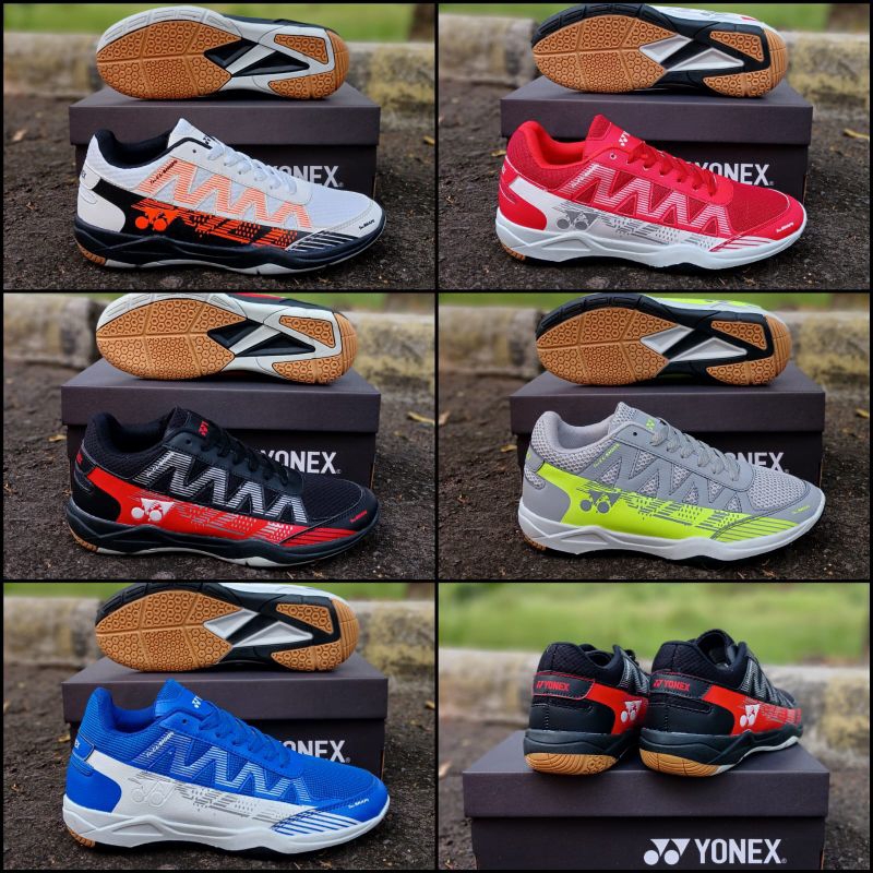 sepatu olahraga yonex skill sepatu badminton outsole karet berdecit