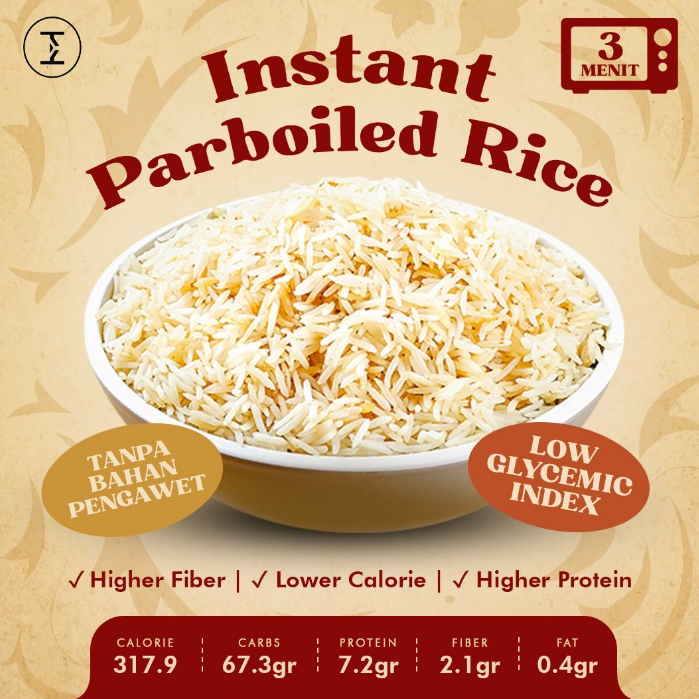 

Premium Instant Rice / Low GI Rice / Beras Low Glycemic Index