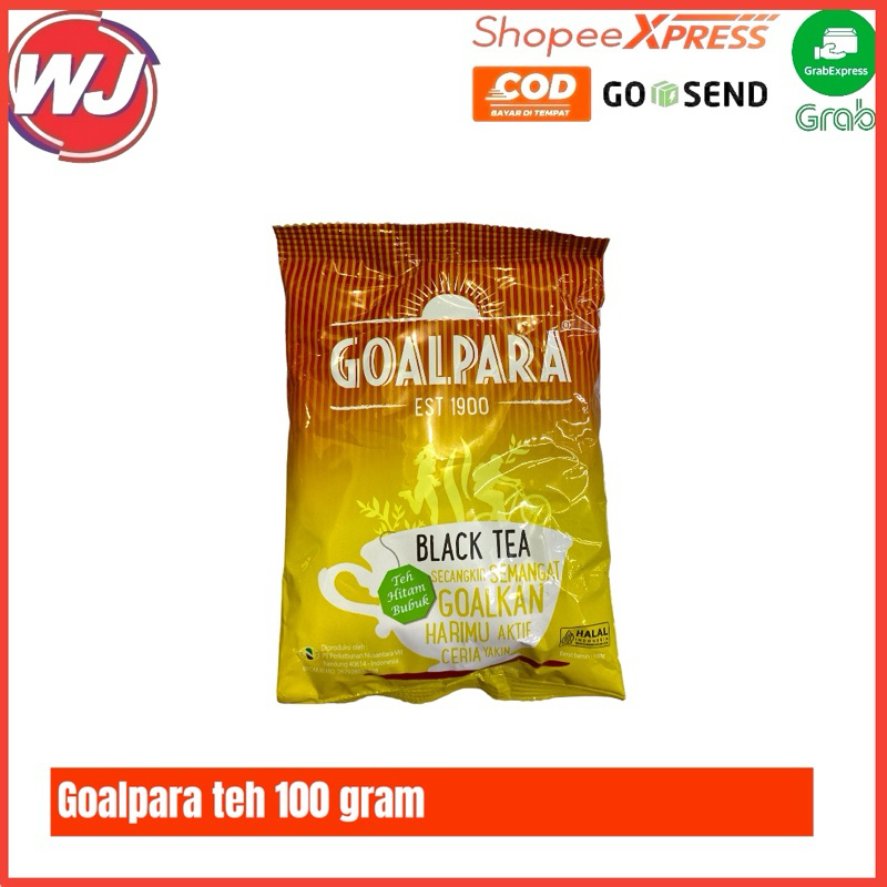 

GOALPARAH TEH HITAM 100 GRAM