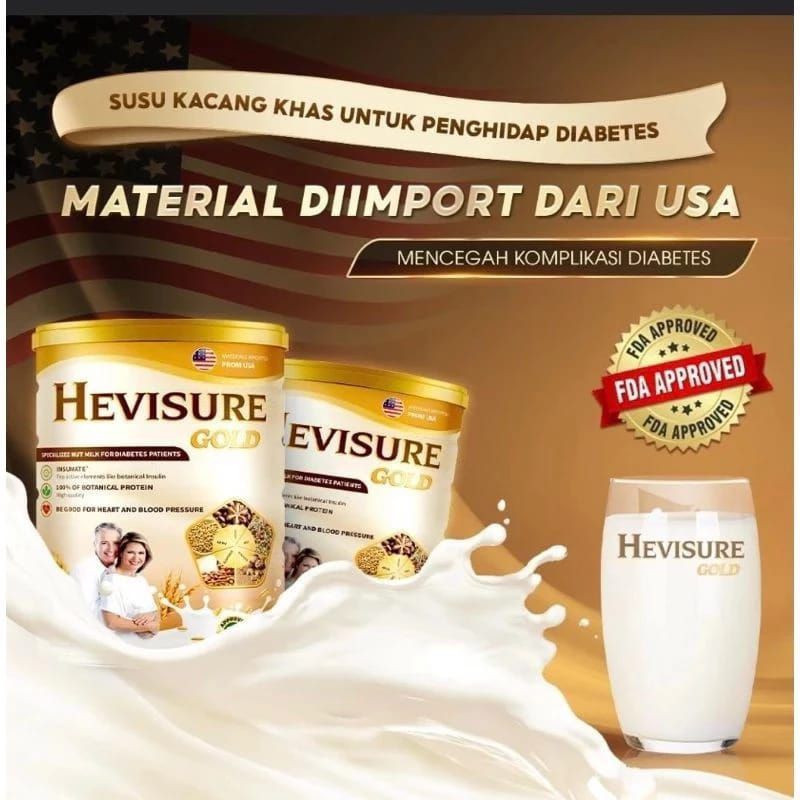 

Paket 8 Box Hevisure Gold Susu Untuk Diabetes dan Kencing Manis 100% Asli Resmi BPOM dan Halal