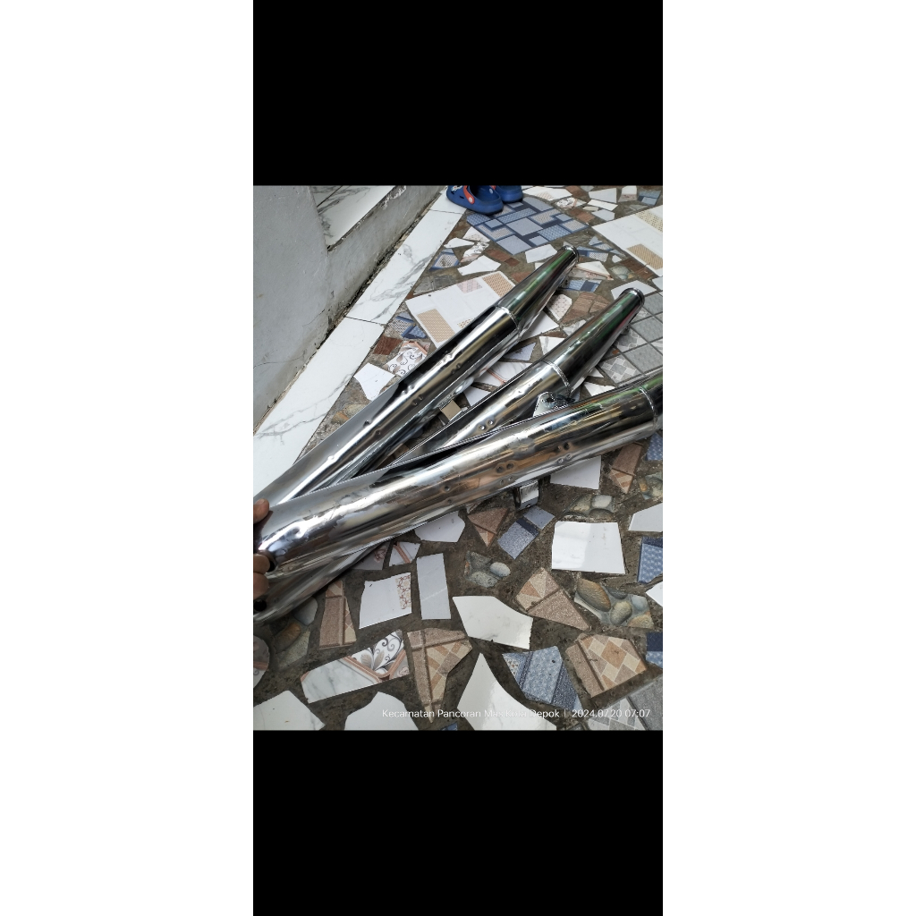 Cylincer knalpot RX king original bekas sesuai foto