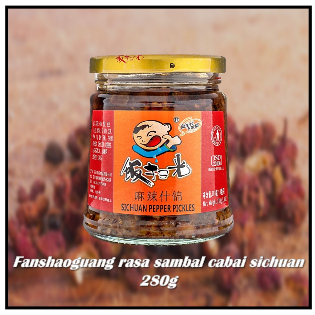 

Fanshaoguang rasa sambal cabai sichuan 280g