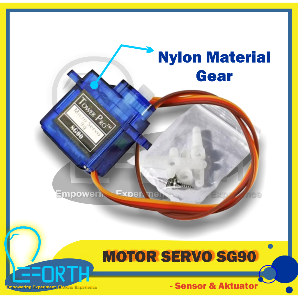 Motor Servo Biru SG-90 Mini Micro Servo SG90 180 Derajat