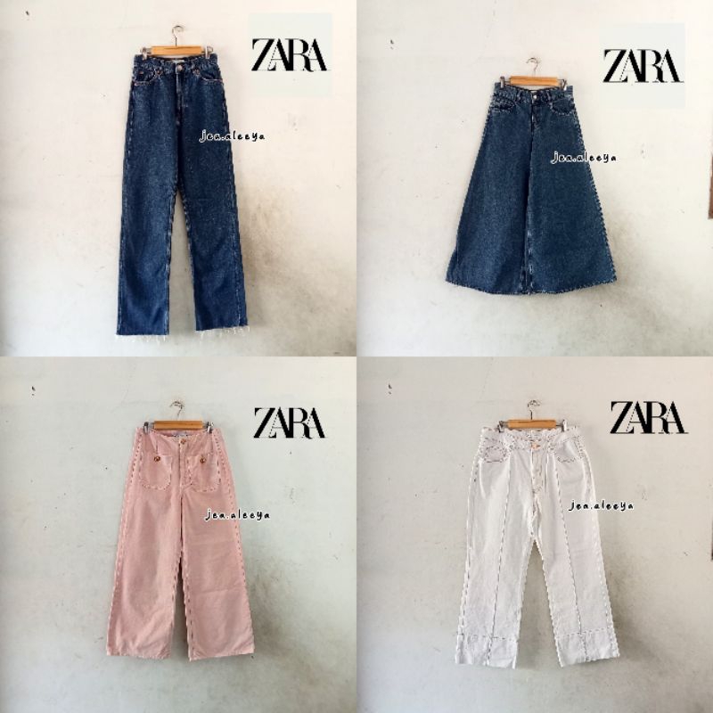 PRELOVED JEANS BRANDED MURAH | KULOT JEANS | BAGGY JEANS | LOOSE JEANS | ZARA | H&M | UNIQLO