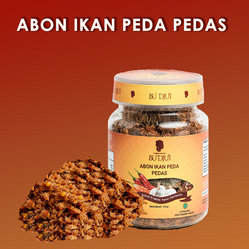 

SAMBAL BU DJUI Abon Ikan Asin Peda Pedas