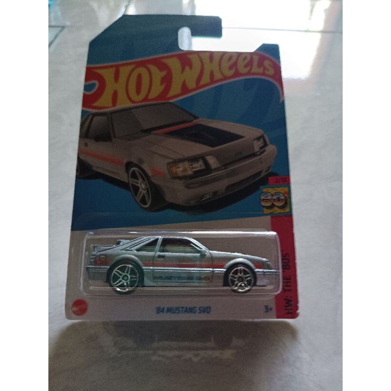 Hot wheels 84 MUSTANG SVO