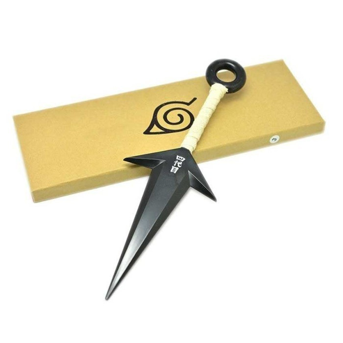 Mainan kunai plastik minato yondaime cosplay Minato Namikaze Hiraishin Kunai
