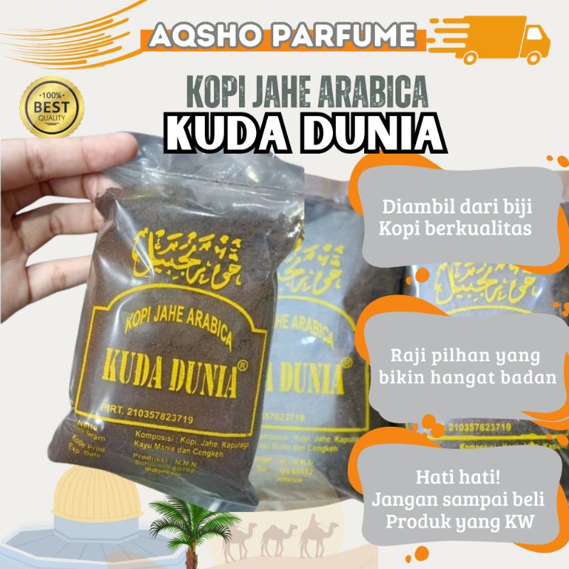 

KOPI KUDA DUNIA Kopi Arab Jahe Arabica 100 gr