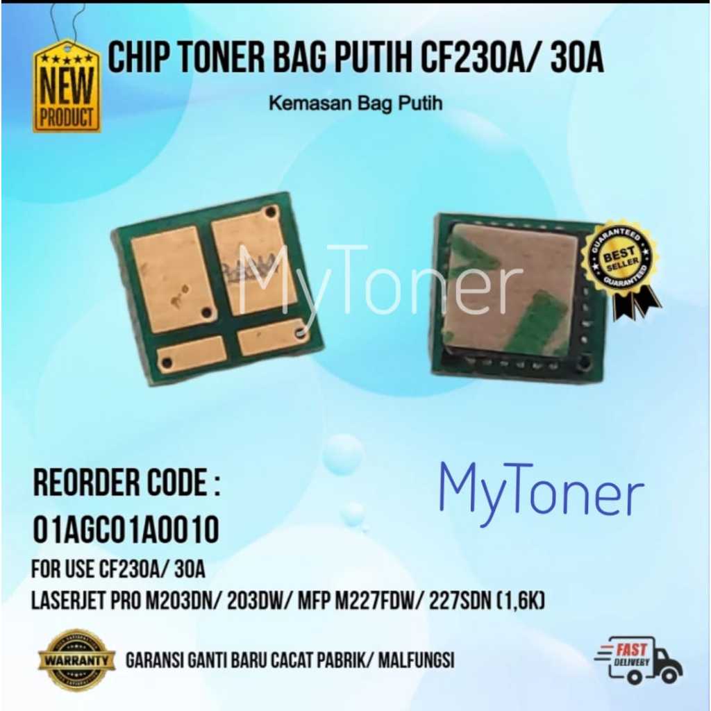 Chip Toner cf-230a cf 230a cf230a 30a for Printer Laserjet Pro M203dn m203dw MFP M227fdw m227sdn m20